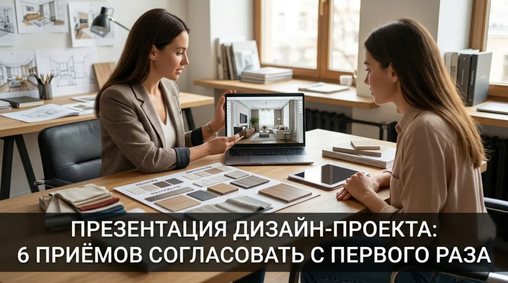 Презентация дизайн-проекта: 6 приёмов согласовать с первого раза