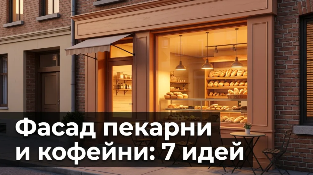 Фасад пекарни и кофейни: 7 идей для трафика