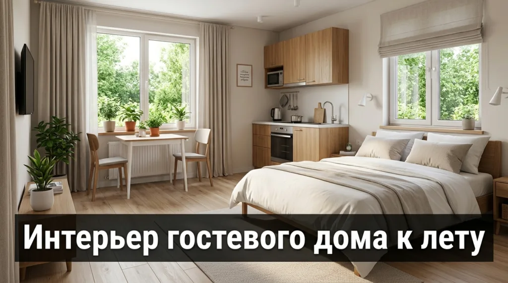 Интерьер гостевого дома: уют к приезду гостей