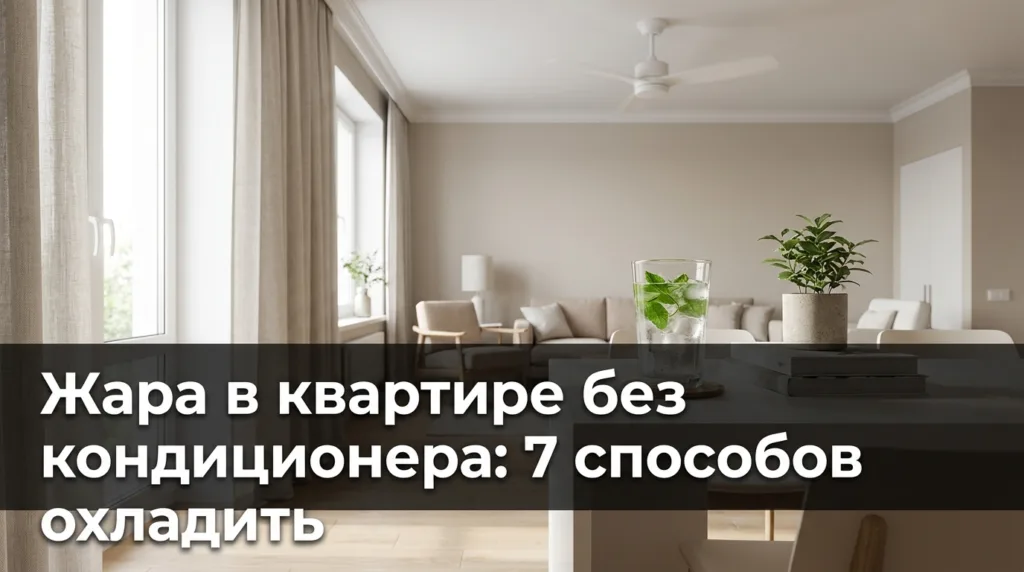 Жара в квартире без кондиционера: 7 способов охладить
