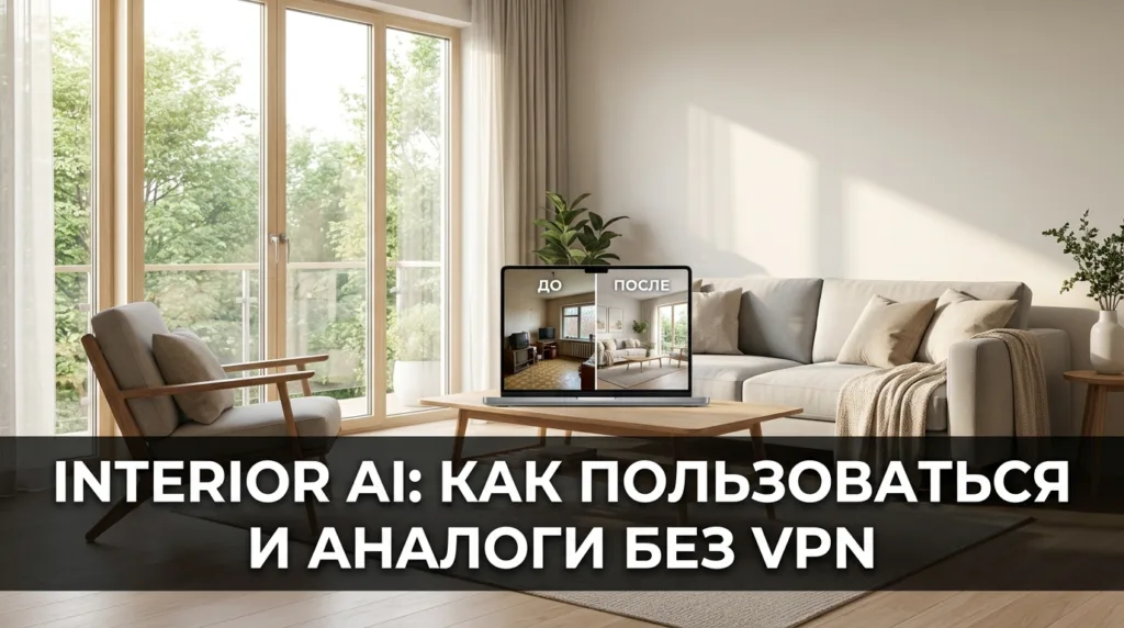Interior AI на русском: как пользоваться, цены и аналоги без VPN 2026