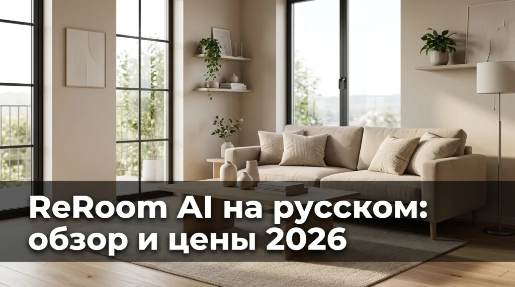 ReRoom AI на русском: обзор, цены и как пользоваться 2026