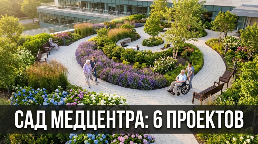 Сад медцентра: 6 проектов реабилитации с ИИ-визуализацией