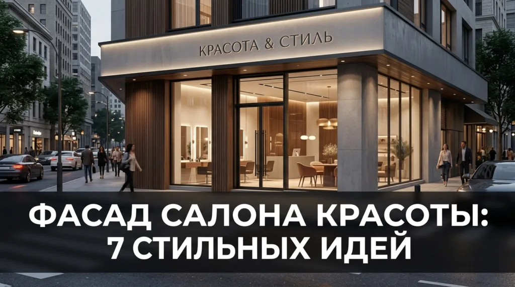 Фасад салона красоты: 7 стильных идей