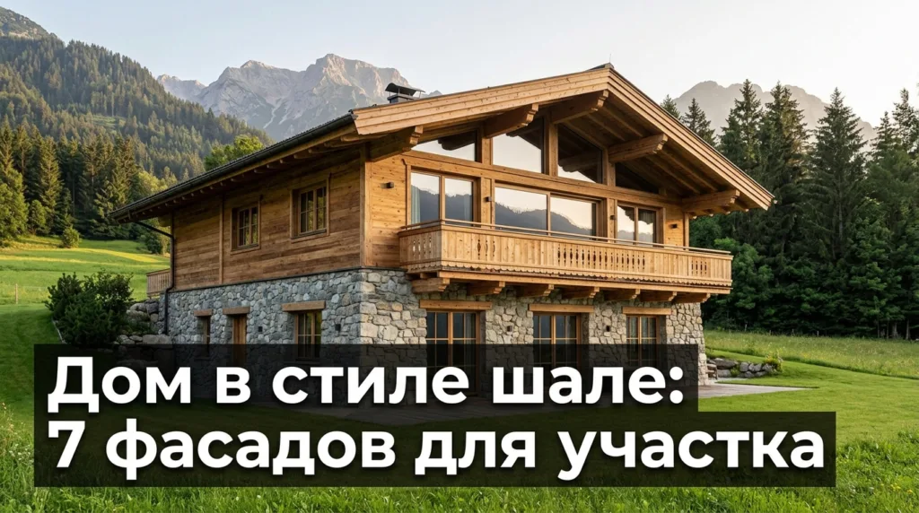 Дом в стиле шале: 7 фасадов для загородного участка