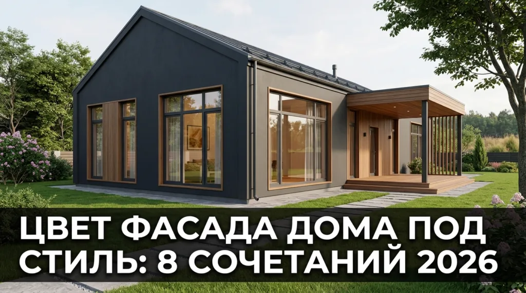 Цвет фасада дома под стиль: 8 удачных сочетаний для барнхауса, классики и сканди