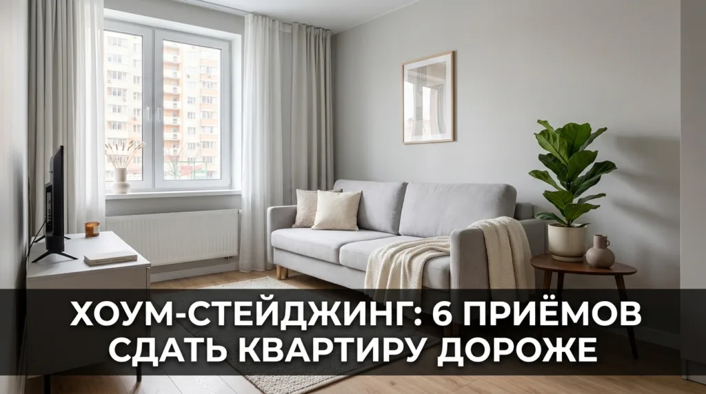 Хоум-стейджинг: 6 приёмов сдать квартиру дороже