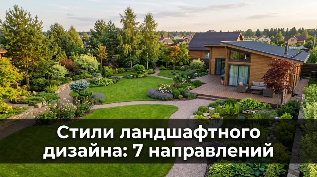 Стили ландшафтного дизайна: 7 направлений — как выбрать свой