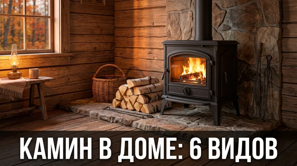Камин в доме: 6 видов — какой греет, а какой нет