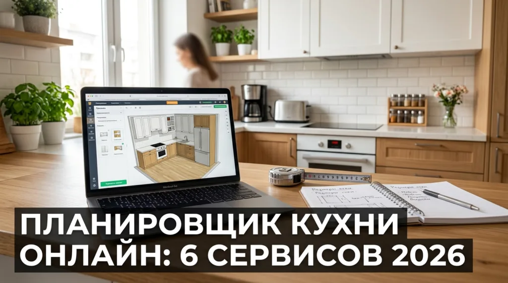 Планировщик кухни онлайн: 6 сервисов со сметой 2026