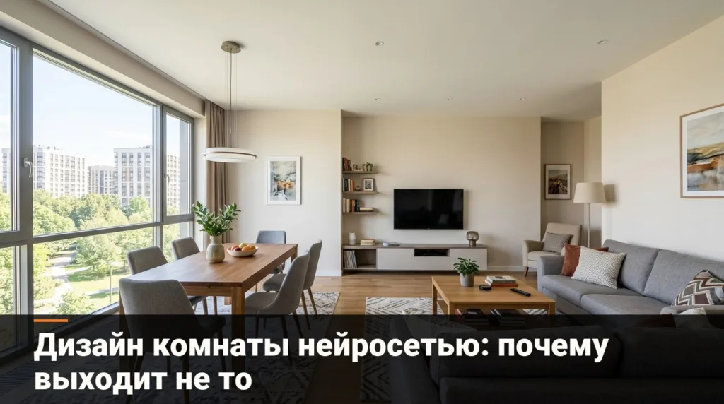 Нейросеть выдала не ваш интерьер: 7 причин и что исправить