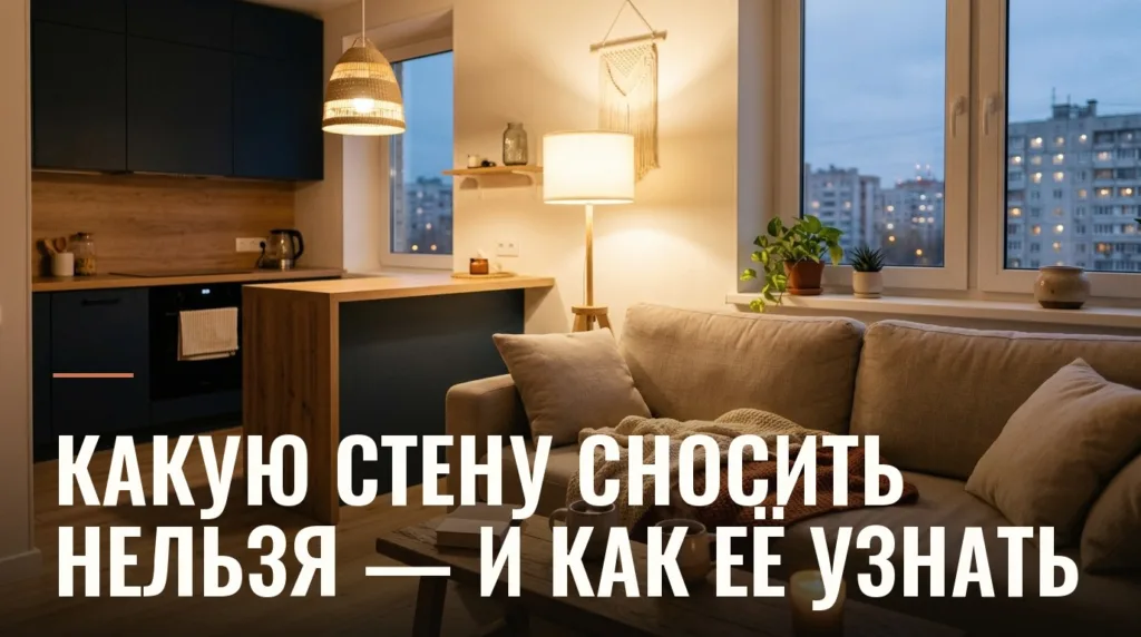 Несущая стена: 5 признаков и что в квартире нельзя трогать