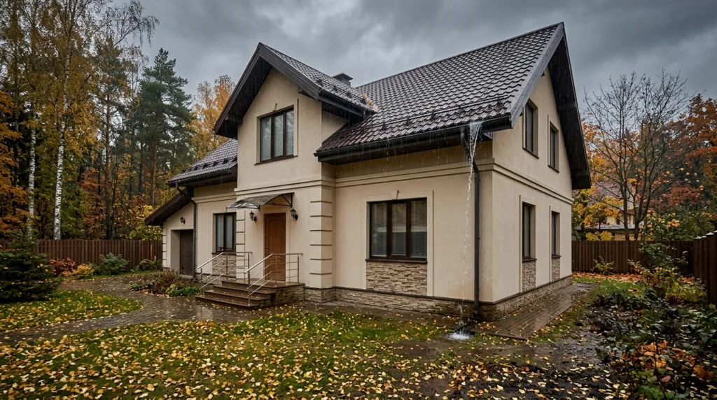 Водосток для крыши: 6 систем, что не потекут